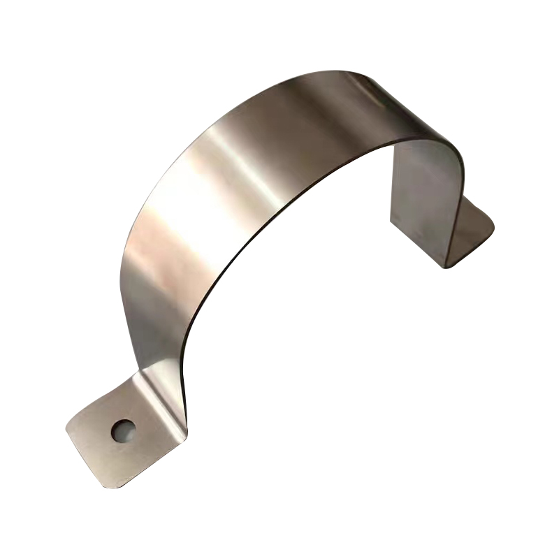 Stainless pipe strap clamp