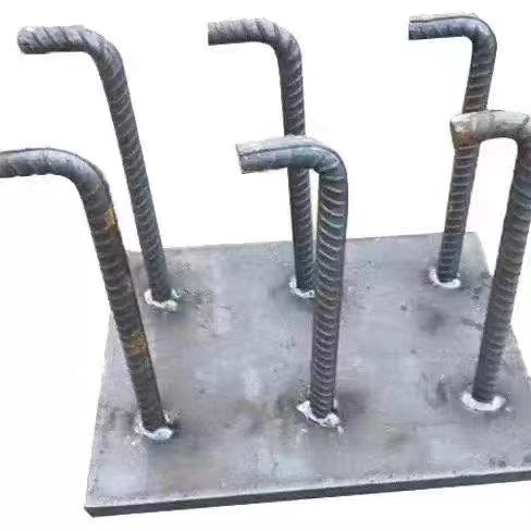 Bearing anchor plate
