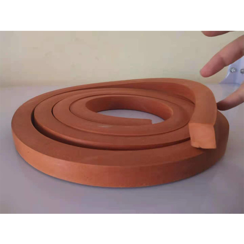 Red water-swelling rubber waterstop strip coil